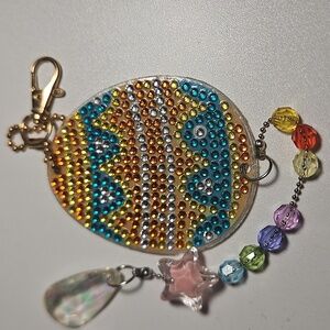Easter Keychain Diamond Art Style